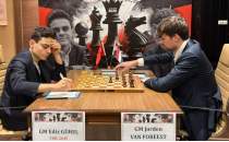 Ediz G�rel ile Van Foreest aras�ndaki 6. ma� tamamland�.