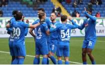 �aykur Rizespor, ilk yar�da buldu�u golle Antalyaspor