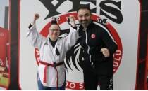 Down sendromlu tekvandocu B��ra Yolun, �ampiyonluklar istiyor!