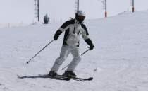 Paland�ken'de sezon 'bahar kaya��' ile devam ediyor