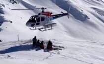 Ka�kar Da�lar�'nda 'heliski' heyecan� sona erdi