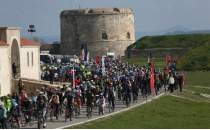 Gelibolu Yar�madas�'nda 15. '�anakkale Bisiklet Turu �ehitlere Sayg� S�r���' etkinli�i d�zenlendi