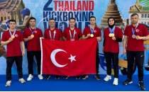 Milli kick boks�ular Tayland'da 7 madalya kazand�