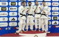 Milli judocu Bilal �ilo�lu, bronz madalya kazand�!