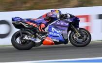 Toprak Razgatl�o�lu, �spanya'daki sprint yar���nda pistten ��kt�