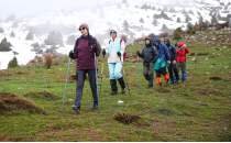 Do�a sporcular� kar�n etkisini s�rd�rd��� Alada�lar'da performanslar�n� test ediyor