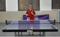 Down sendromlu masa tenis�i Zeynep'in alt�n madalya hedefi