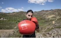 Tunceli'nin do�a harikas� Munzur Vadisi kick boks�ulara antrenman sahas� oldu