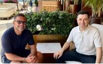 G.Saray'da Okan Buruk Marmaris'te i� insanlar�yla bir araya geldi