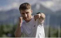 Milli boks�r Mehmet Han ��nar'dan madalya mesaj�