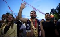 Ba�pehlivan Erkan Ta�: '�ocukluk hayalimi ger�ekle�tirdim'