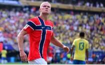 Haaland'dan duble! gol krall���nda Messi ve Mbappe'yi yakalad�