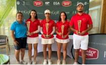 Milli golf��ler Macaristan'da 4 derece kazand�