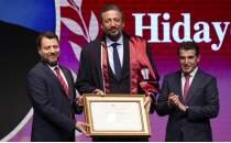 Hidayet T�rko�lu'na fahri doktora unvan� verildi