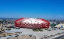 K�rg�zistan'da 51 bin ki�ilik stadyumun in�as� tamamland�