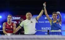 Milli boks�r Hatice Akba�, Avrupa �ampiyonu oldu