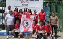 Samsun'un bocce'de �st �ste ikinci kez T�rkiye �ampiyonlu�u sevinci