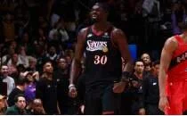 NBA'de Adem Bonal� Philadelphia 76ers, Toronto Raptors'a 116-115 yenildi