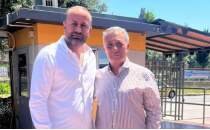 Altay Ba�kan� Sinan Kanl� �zmir'de Ahmet Nur �ebi ile bulu�tu