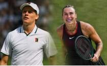 Wimbledon'da Sabalenka ve Sinner tur atlad�