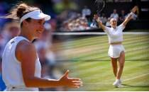 Wimbledon'da tek kad�nlarda finalin ad� belli oldu!