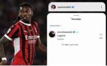 Rafael Leao'dan Fenerbah�e taraftar�n� heyecanland�ran yorum