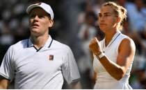 Sinner ve Sabalenka, Wimbledon'da son 16'da