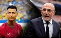 Luis de la Fuente: 'Ronaldo'dan �st�n olmaya �al��aca��z'