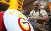 Galatasaray'a 3 metrelik �ampiyonluk vazosu