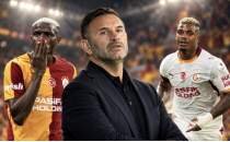 Galatasaray'da Osimhen ve Lemina'ye jest
