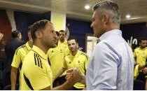 Fenerbah�e'de Tedesco, Sadettin Saran'la g�r��t�!