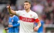 Stuttgart, 2 dakikada d�nd�, 90+1'de y�k�ld�