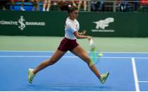 Antalya'da 'WTA 125' tenis turnuvas� heyecan�