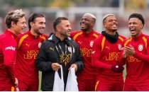 Galatasaray'da Konyaspor ma�� �ncesi keyifler yerinde