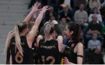 Galatasaray Daikin, Bel�ika'dan galibiyetle d�nd�