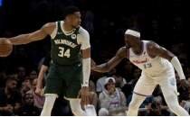 Giannis'ten Adebayo'nun performans�na esprili yorum: 'Bize kar�� 83 atamaz'