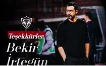 Hatayspor'da Bekir �rteg�n ile yollar ayr�ld�
