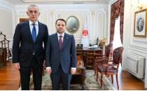 TFF Ba�kan� Hac�osmano�lu, Adalet Bakan� G�rlek'i ziyaret etti