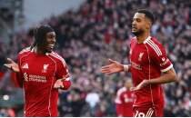 Galatasaray'�n rakibi Liverpool'dan 5 goll� galibiyet!