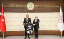 Serdal Adal�, Mehmet �im�ek'i ziyaret etti