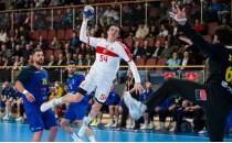 Hentbol Milli Tak�m�m�z, Romanya engelini a�arak 3. tura y�kseldi