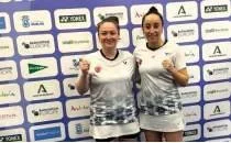 Badminton �ampiyonas�nda Finale y�kseldiler!