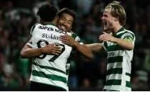Sporting Lisbon ligi galibiyetle noktalad�