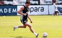 Dusan Vlahovic ilk antrenman�na ��kt�!