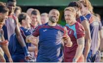 Salah, ilk antrenman�na ��kt�