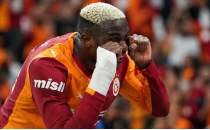 Osimhen'den Fenerbah�e'ye gol� sonras� 'a�lama' hareketi