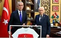Devlet Bah�eli'den �brahim Hac�osmano�lu'na destek