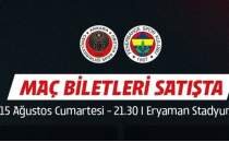 Gen�lerbirli�i-Fenerbah�e ma��n�n biletleri sat��ta!