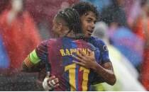 Barcelona'dan Galatasaray �ncesi farkl� galibiyet