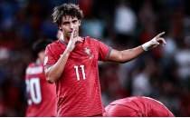 Portekiz, Galler'i Felix ile y�kt�! Jesus ilk ma��na galibiyetle ba�lad�